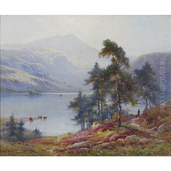 Summer Morning Loch Katrine - view 1