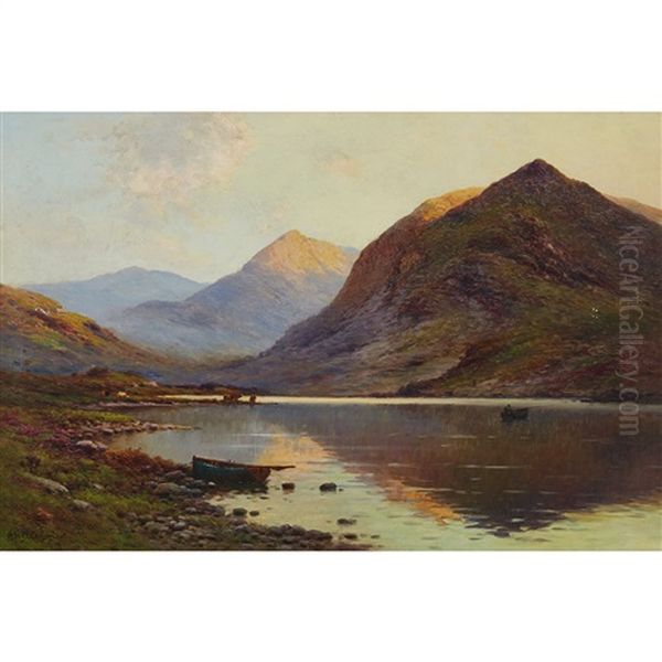 Evening, Crommock Water - view 1