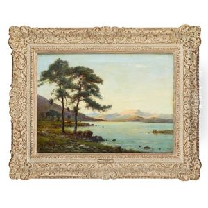 Hills Of Argyll by Alfred Fontville de Breanski Jr
