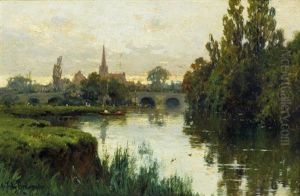 Abingdon On The Thames by Alfred Fontville de Breanski Jr