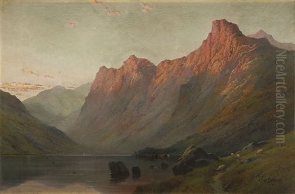 Evening On A Highland Loch - view 1