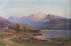 Cadair Idris, North Wales by Alfred Fontville de Breanski Jr