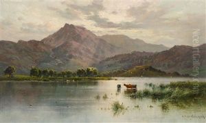 Derwentwater. Skiddaw