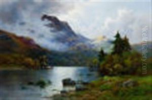 Ben Venue And The Trossachs, Scotland by Alfred Fontville de Breanski Jr
