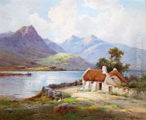 The Irish Homestead by Alfred Fontville de Breanski Jr