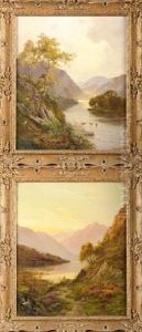 River Landscapes by Alfred Fontville de Breanski Jr