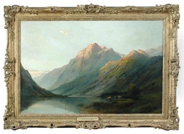 The Borders Of A Highland Loch - view 1