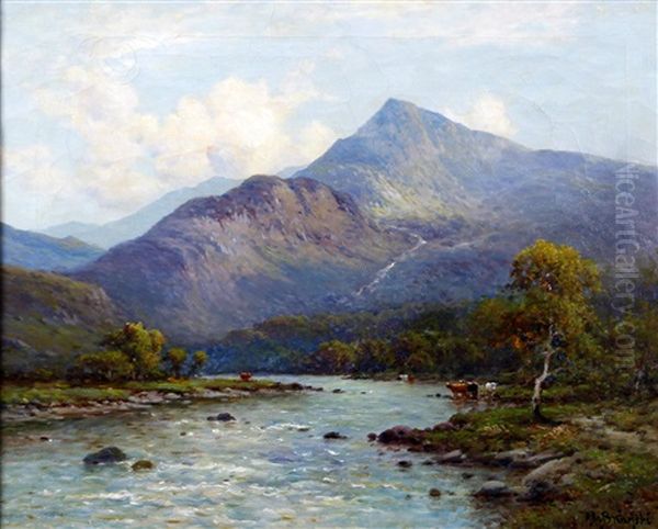 On The Gladyn River, North Wales - view 1