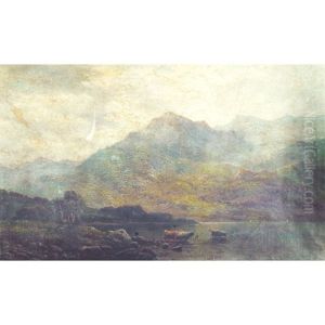 The Llyn Peninsula, North Wales by Alfred Fontville de Breanski Jr