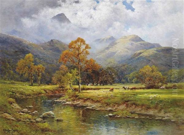 The English Lakes, Autumn In Easedale - view 1