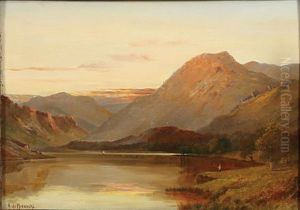 Highland Loch Landscape At Dusk