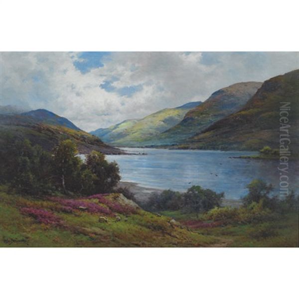 Summer Morning Above Loch Ness - view 1