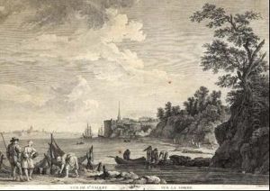 Vue De St Valery by Jacques Aliamet