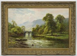 Meeting Of The West Killarney, Ireland by Alfred Fontville de Breanski Jr