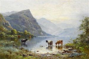 Early Morning, Lodore, Derwentwater