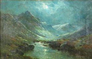 Moonlight On The Ogwen Moors, North Wales