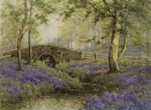 Springtime, The Brook Sowlersky Lines by Alfred Fontville de Breanski Jr