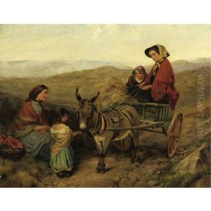 Between The Showers In The West Highlands by Alfred Fontville de Breanski Jr