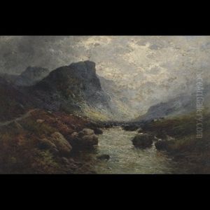 In The Western Highlands by Alfred Fontville de Breanski Jr