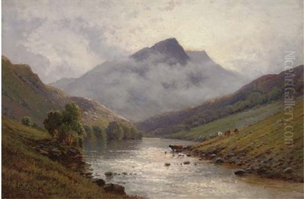 In The Lledr Valley, North Wales - view 1