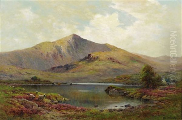 Snowdon From Llyn Dwyarchen, North Wales - view 1