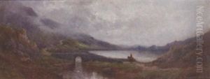 The Serpent's Lake, Gap Of Dunloe, Killarney, Ireland by Alfred Fontville de Breanski Jr