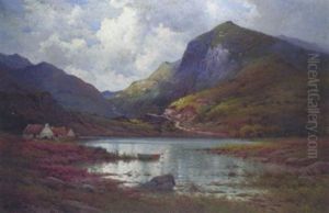 In The Gap Of Dunloe, Killarney by Alfred Fontville de Breanski Jr