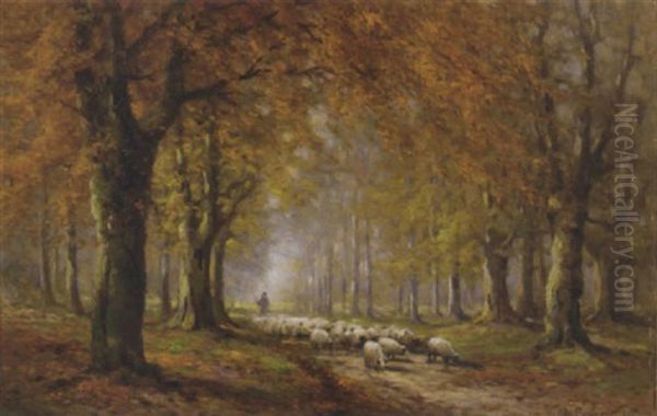October Morning, Ashridge Forest - view 1
