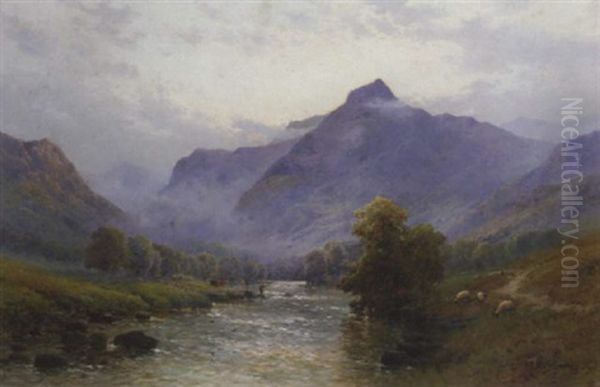 Fishing Below Loch Coruisk, Invernesshire - view 1