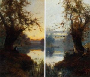 Sunrise by Alfred Fontville de Breanski Jr