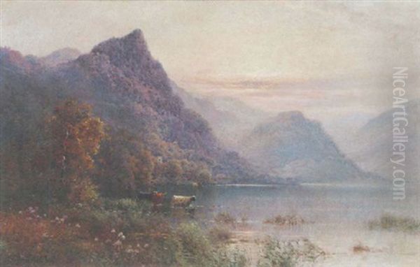 Early Morning Lodore, Derwentwater - view 1