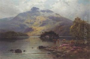Summer Morning, Loch Katrine And Ellen's Isle