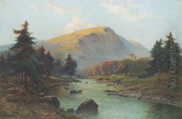 Autumn Evening At Invercauld - view 1