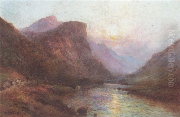 Evening In The Trossachs - view 1