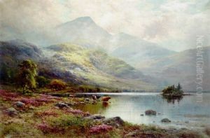 Summer In The West Highlands by Alfred Fontville de Breanski Jr