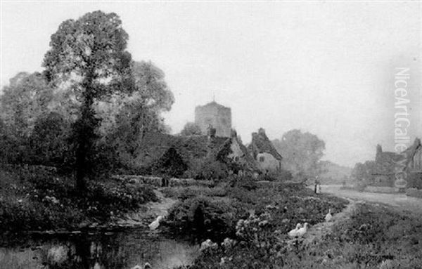 The Village Pond, Singleton, Sussex - view 1