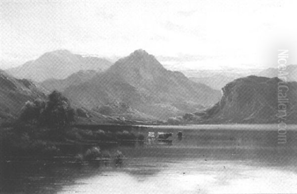 Early Morning, Derwentwater - view 1