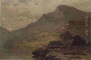 Llyn Ogwen, North Wales by Alfred Fontville de Breanski Jr