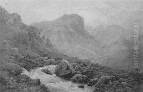 Bellach-nam-to (the Pass Of Cattle), Trossachs - view 1