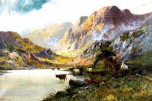 Highland Landscape With Cattle Highland Landscape With Cattle