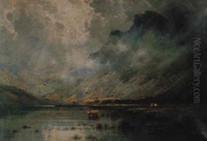 In The West Highlands by Alfred Fontville de Breanski Jr