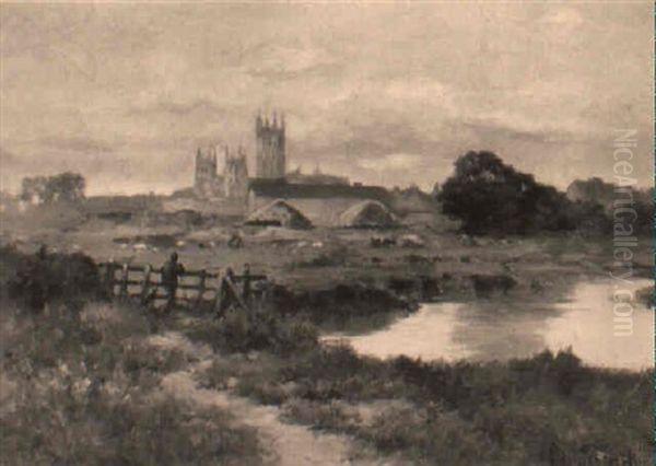 Evening, The Canterbury Meadows - view 1