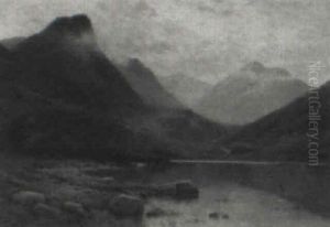 Evening In The West Highlands by Alfred Fontville de Breanski Jr