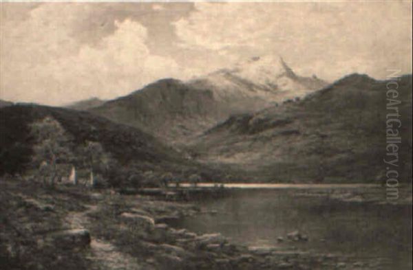 In The Snowdon Valley, North Wales - view 1