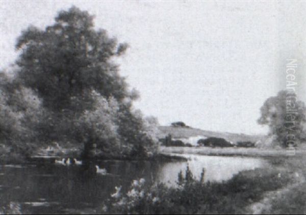 A Bend Of The Avon Near Salisbury - view 1