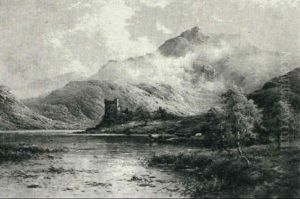 Urquhart Castle, Loch Ness by Alfred Fontville de Breanski Jr