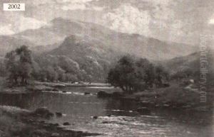 In The Lledr Valley N. Wales