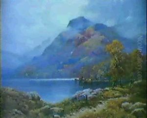 Autumn In Borrowdale by Alfred Fontville de Breanski Jr