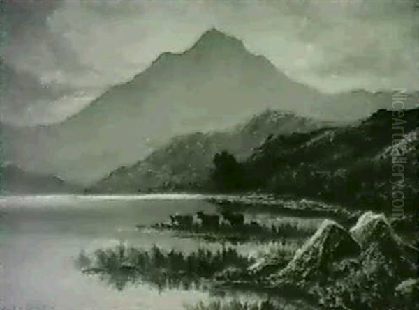 Landscape With Grazing Cows - view 1