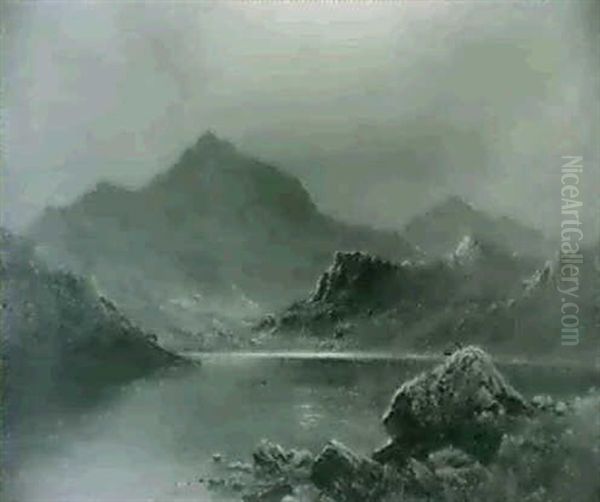 Snowdon At Midnight - view 1